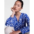 thumbnail image 5 of Scenario Women's Gathered Yoke Blouse with Long Sleeves, Sizes XS-XXXL, 5 of 6