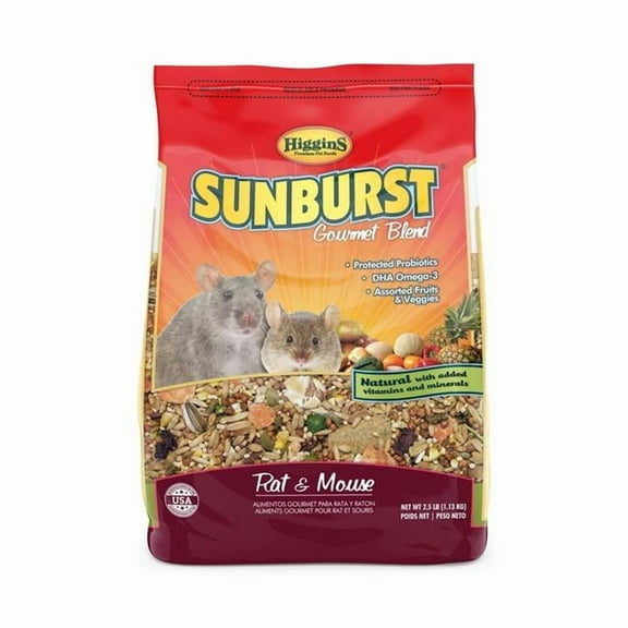 Higgins Sunburst Rat & Mouse Small Animal Food, 2.5 Lb