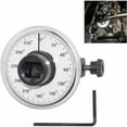 thumbnail image 1 of Flexible Angular Gauge Tool, Metal Base 360 Degree Scale Torque Wrench, Easy To Read For Professional Use (2Pcs), 1 of 5