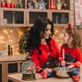 thumbnail image 3 of Musical Christmas Snow Globe Lantern with Santa, Holiday Melody, USB/Battery Powered, Auto Shut-Off, Indoor Christmas Decor - Perfect Gift, 3 of 6