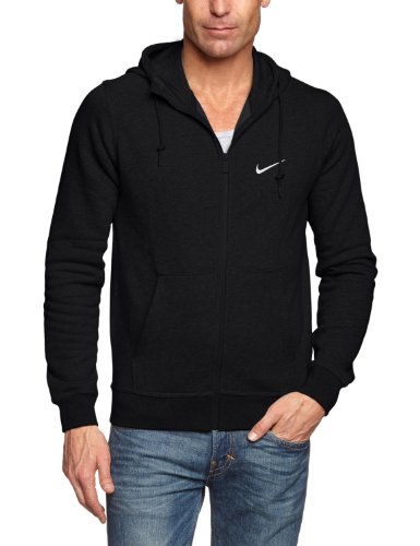 nike club swoosh full zip hoodie