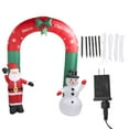 thumbnail image 2 of Inflable De Navidad Para Decora La Decoración Al Aire Libra, 7.9 Pasteles De Influencia De Navidad, De Muñeco De Nieve De Papá Noel, Decoración Al Aire Libre, De, 2 of 7