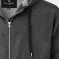 thumbnail image 3 of Hat and Beyond Men's Active Two Tone Windbreaker Jacket Slim Fit Water & Wind Resistant, 3 of 5