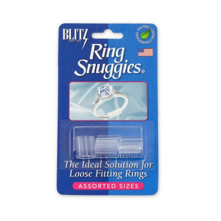 Pack of 6，Ring Snuggies Jewelry Ring Guard Sizer or Assorted Sizes Adjuster  Set 781068951045