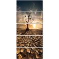 thumbnail image 2 of Arbre Mort Solitaire dans une Terre Craquelée - Grande Toile d'Art Paysager, 2 of 3