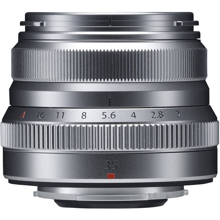 FUJIFILM XF35mmF2 R WR シルバー Fujinon XF35mmF2 R WR - Silver - Walmart.com