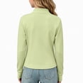 thumbnail image 7 of Mitankcoo Girls Mock Neck Zip Up Jacket Slim Long Sleeve Athletic Coat with Thumb Holes Lightweight Casual Outerwear 3-15Y, 7 of 7