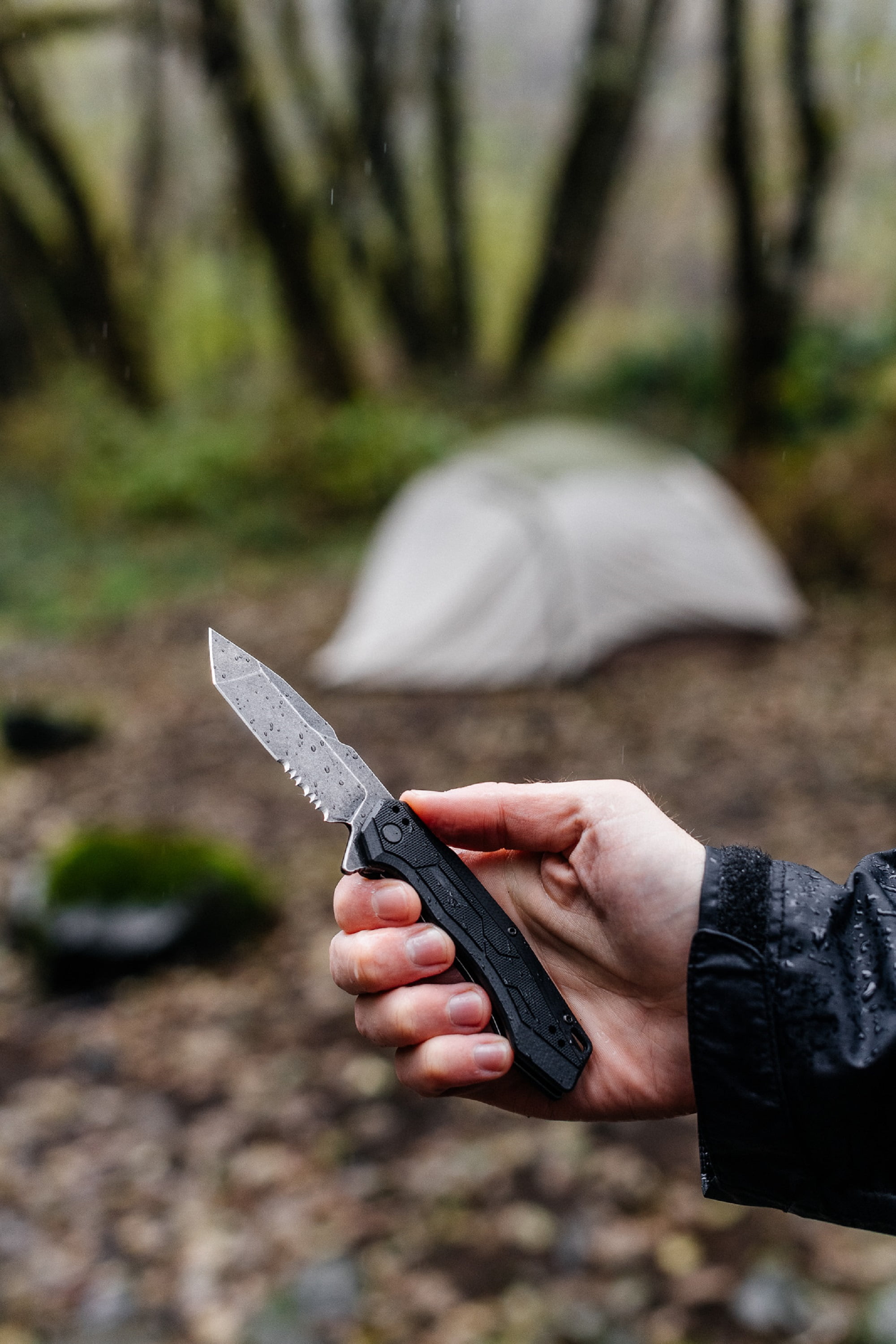 Kershaw Analyst Folding Pocket Knife, 3.25" Blade with Assisted Opening