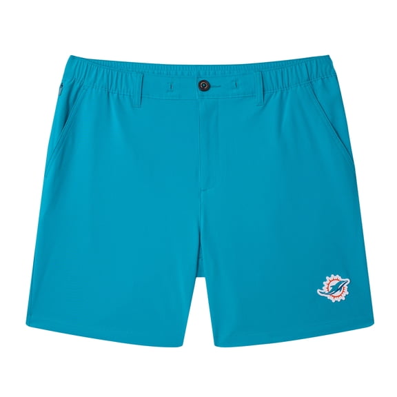 Men's Chubbies  Aqua Miami Dolphins Everywear Shorts
