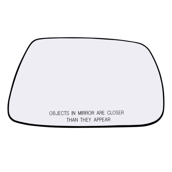 Rugged TUFF Passenger Side Mirror Glass Replacement for 2005-2010 Jeep Grand Cherokee (Non-Heated)