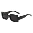 thumbnail image 4 of Driving Glasses Traveling Travel Summer Rectangle Sunglasses for Women Men Black, 4 of 9