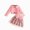 A14-Pink, variant on 6-12 Months Baby Girl Clothes Toddler Dresses Infant Fall Winter Outfits Cardigan Dress Set Pink