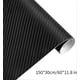 thumbnail image 4 of Carbon Fiber Vinyl Wrap For Car Interior | Self Adhesive Film | 3d Matte Black / 6d Glossy Carbon, 4 of 5