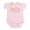 Petal Pink, variant on CafePress - Hebrew 11:1 Infant Bodysuit - Baby Light Bodysuit, Size Newborn - 24 Months