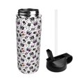 thumbnail image 2 of Easygdp Music Player 18oz Sports Insulated Kettle With Straw Insulated Water Bottle For Running Hiking Cycling Climbing Man'S Womens Sports Water Bottle, 2 of 8