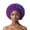 Purple, variant on Fgnfyis Auto African Head Tie Aso Oke Headwraps Turban Wedding Party Handmade Elegant Hair Wear Beret Cap Purple One Size