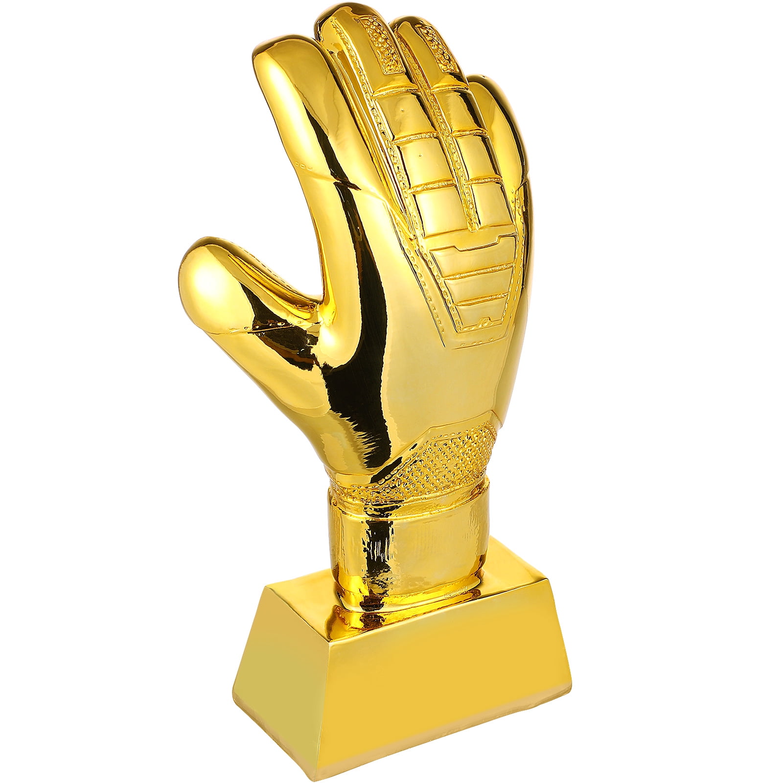 WRISTBIQUE Goalkeeper Trophy Award Golden ABS 1Pack 8.3x4.7in