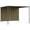 Taupe, variant on vidaXL Pergola Outdoor Pergola with Adjustable Roof for Deck Garden Steel