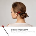 thumbnail image 2 of 1 Pce Épingle à Cheveux Rétro Chinoise Antiquité Florale Coiffure Créative pour Femmes, 2 of 6