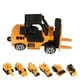 thumbnail image 5 of Juguete de Vehículo de Ingeniería Excavadora, 6 Unids/Set Escala 1:64 Aleación y PlásStico Ingeniería Coche Camión Juguete Mini Vehiculo Modelo Regalo para Niño, 5 of 7