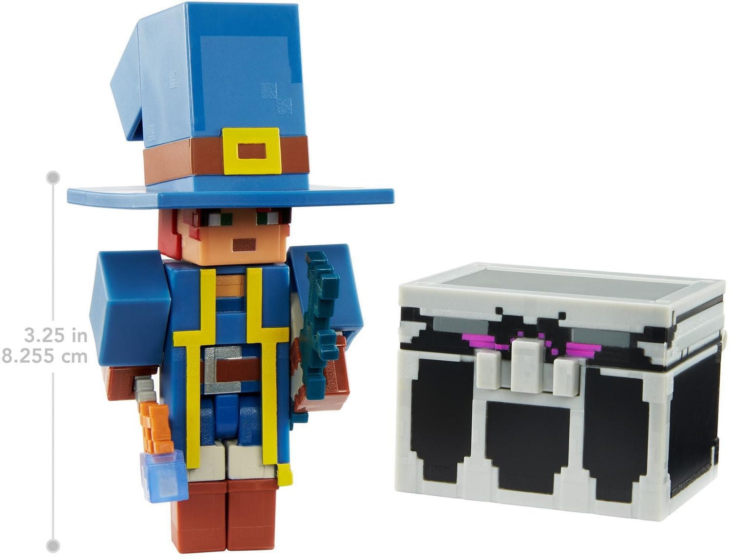 Coffret de combat Minecraft Dungeons avec figurine, arme et accessoires
