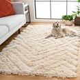 thumbnail image 3 of SAFAVIEH Casablanca Ladonna Diamond Wool Area Rug, Beige, 8' x 10', 3 of 8