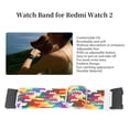 thumbnail image 4 of Elastic Watch  Band For Redmi Watch 2, Comfortable Adjustable Smart Watch Band Men Woven Nylon Sports Band, 4 of 8