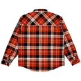thumbnail image 2 of Howitzer Style Men's Heavyweight Flannel Jacket Canteen, 2 of 5