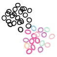 thumbnail image 1 of Shisuyan 200pcs Baby Girl Hair Ropes Ponytail Holder Rings Kids Hair Accessories, 1 of 8