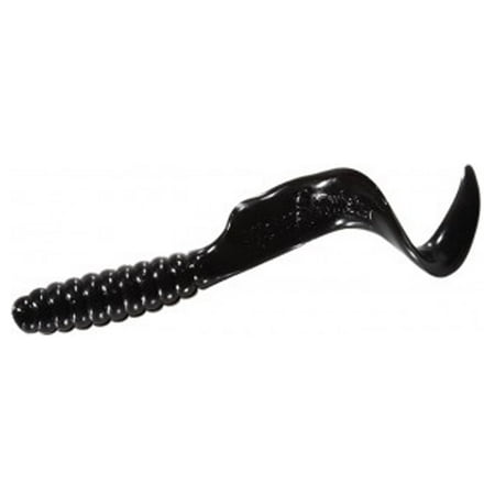 Mr. Twister 4 Curly Tail Grub Black one Size 4TSF20-3