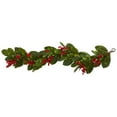 thumbnail image 2 of Nearly Natural 5ft. Magnolia Berry Pine Artificial Garland, 2 of 4