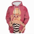 thumbnail image 4 of Sudadera con capucha de Barbie para niñas, informal, estilo Y2K, con dulzura, de otoño, con estampado de letras a la moda, suéter con capucha de manga larga, regalo para mujer, 4 of 5