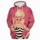 thumbnail image 4 of Sudadera con capucha de Barbie para niñas, informal, estilo Y2K, con dulzura, de otoño, con estampado de letras a la moda, suéter con capucha de manga larga, regalo para mujer, 4 of 5