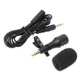 thumbnail image 3 of Lavalier Microphone Convenient Professional Omnidirectional Lapel Microphone For Interview Video Network Teaching, 3 of 8