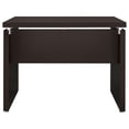 thumbnail image 3 of Skylar 39-inch Engineered Wood Writing Desk Cappuccino, 3 of 5