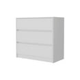 thumbnail image 4 of FM FURNITURE Avra 3 Drawer Dresser, Manufactured Wood Top and Front Chest of Drawers, 4 of 8
