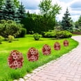 thumbnail image 5 of olkpmnmk Artificial Flowers for Outdoor Indoor Fake Plants, Artificial Flowers with Ground Garden Stake, UV Resistant Faux Greenery Shrubs, Fake Plants for Garden Yard Porch Patio, 5 of 5