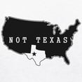 thumbnail image 3 of CafePress - Not Texas T Shirt - 100% Cotton Ringed T-Shirt, 3 of 4