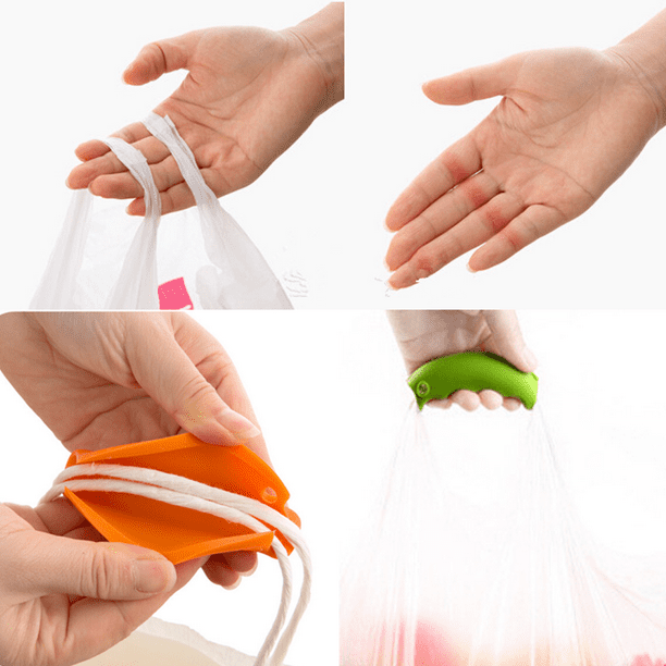 Grocery Bag Carrier Plastic Bag Carrying Handle Shopping Bag Holder