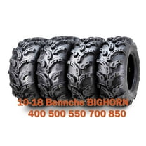 (4) WANDA 25X8X12 25X10X12 fit 10-18 Bennche BIGHORN 400 500 550 700 850 ATV Tire Set Super Mud