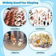 Acrylic Riser Display Shelf, Tabletop 3-Tier Display Riser Organizer, Countertop Display Stand, Large Showing Shelf for Display Cupcake/Perfume/Makeup Collection