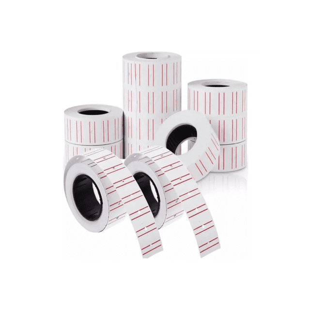 10 Rollos 6000 Etiquetas Universales Modelo Aplicable BLANCO