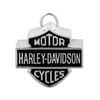 Large Bar & Shield Motorcycle Ride Bell, Silver HRB024, Harley Davidson