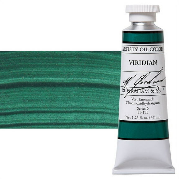 M GRAHAM VIRIDIAN 37ML OIL COLOR