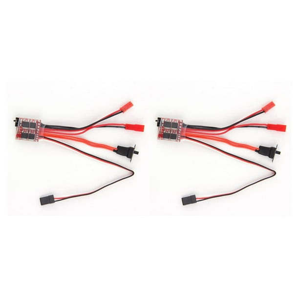 Monstrate Controlador de velocidad del motor del cepillo del coche del control remoto Reemplazo extraíble portátil 2KHz Componentes del módulo de freno Type1 NO1