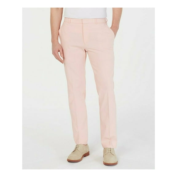 TOMMY HILFIGER Mens Pink Pants 38W/ 30L
