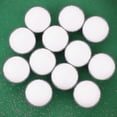 thumbnail image 2 of Paquete de 12 pelotas de fútbol blancas lisas para mesas de fútbol estándar Pelotas de fútbol de mesa clásicas, 2 of 5