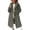 Green, variant on Smsaxvxz Women's Winter Coat Casual Trench Fleece Long Collared Warm Jacket with Pockets Blue M