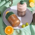 thumbnail image 4 of Xingzhi Juicer Cup Manual Press Grape Lemon Orange Watermelon Rotary Fruit Squeezer Plastic Maker Portable Kitchen Processor Pink, 4 of 8