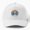 White, variant on Cat Even Baddies Get Saddies Baseball Cap, Feline Mood Statement Design, Classic Hat
